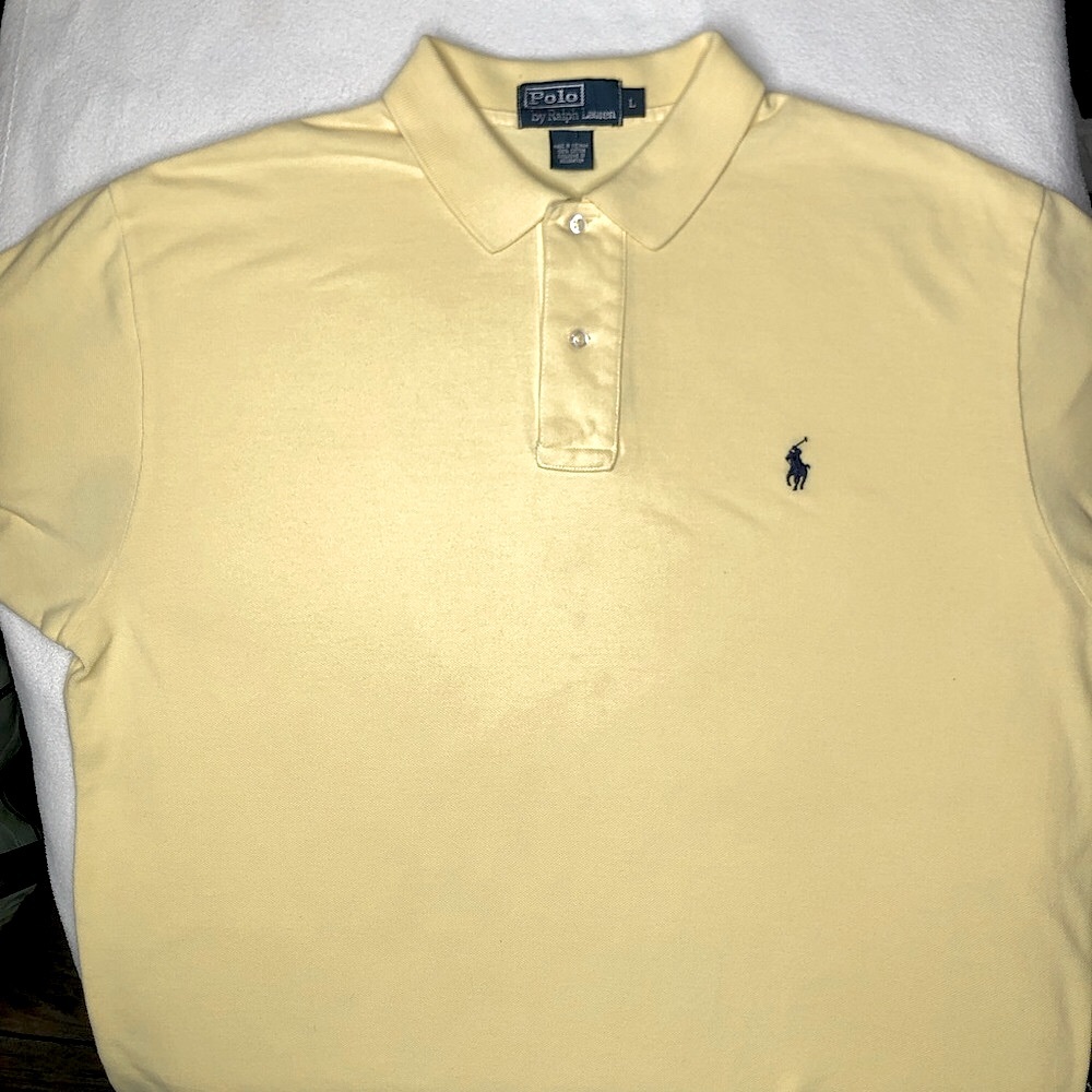 Polo Ralph Lauren Premium Classic-Fit Mesh Cotton Polo Shirt Size Large (L) - Picture 7 of 13